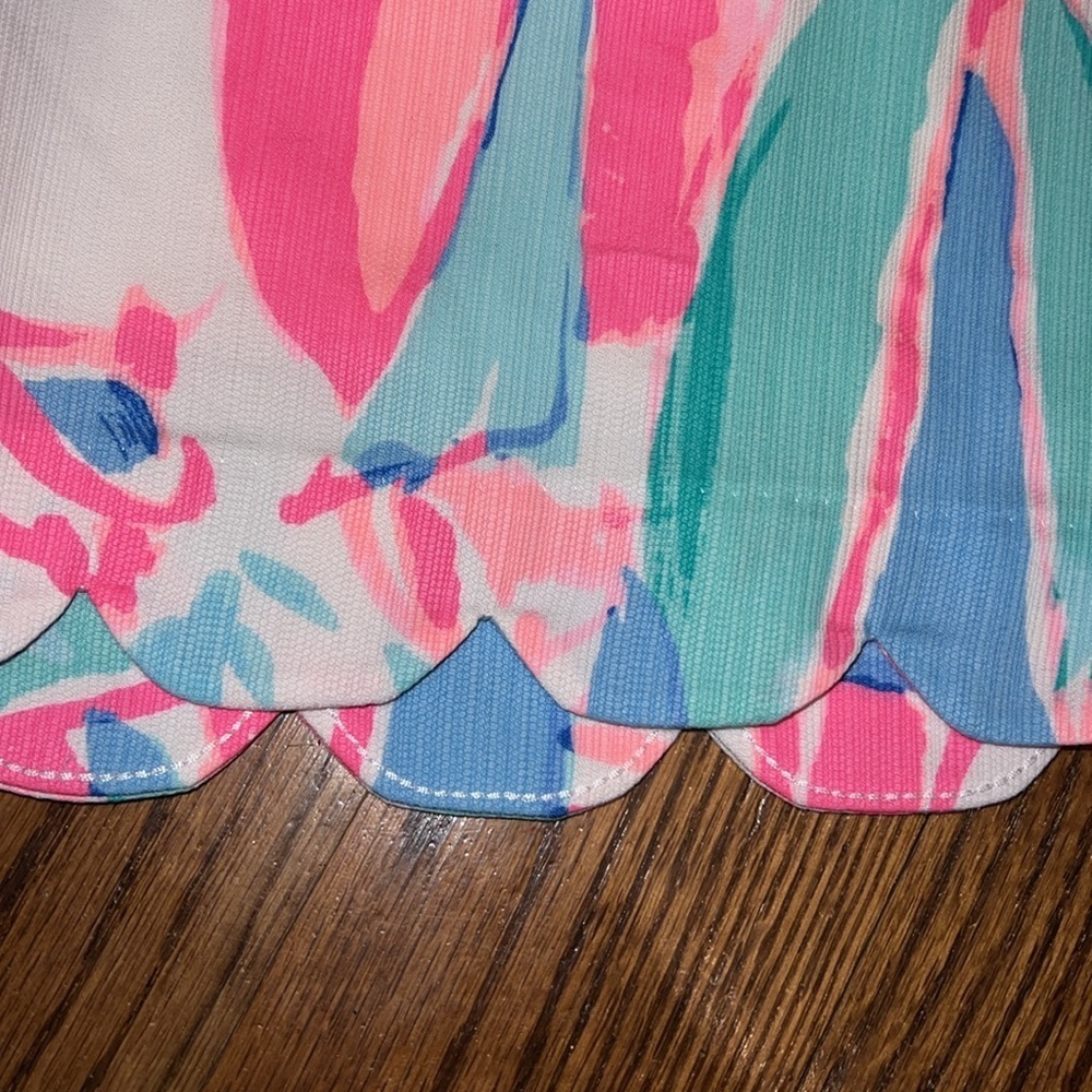Lilly Pulitzer Colette Skort in Out to Sea Watercolor Sailboat print size 10 NWT - Picture 6 of 9